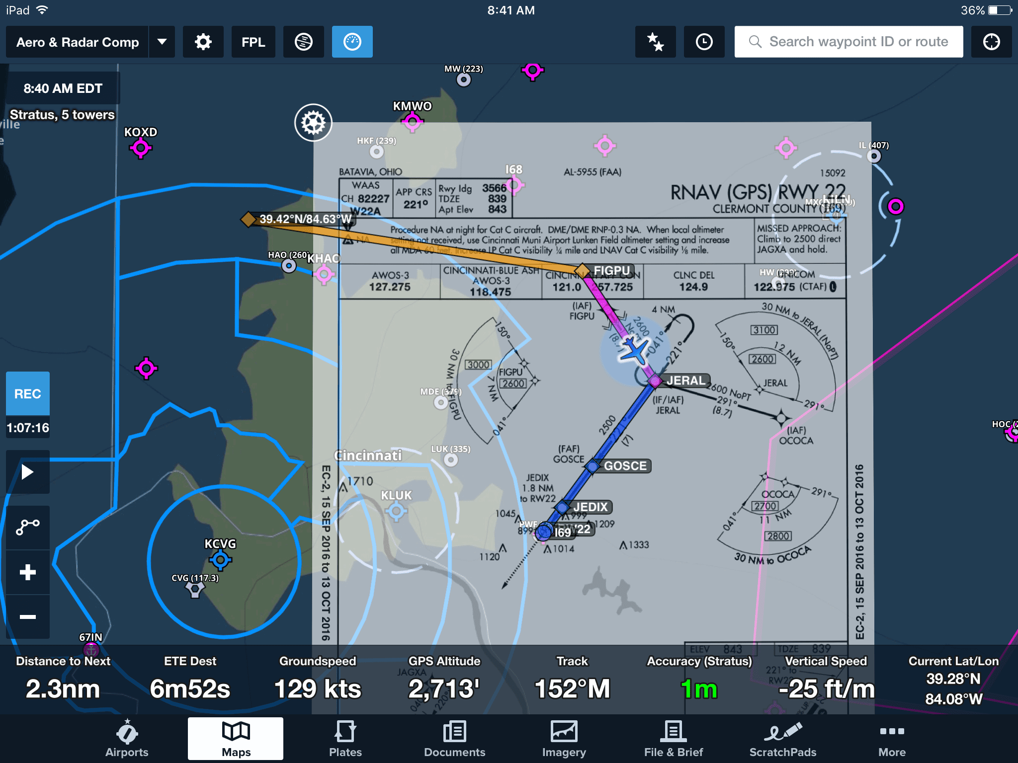 SimPlates IFR Approach Plates for iPhone and iPad