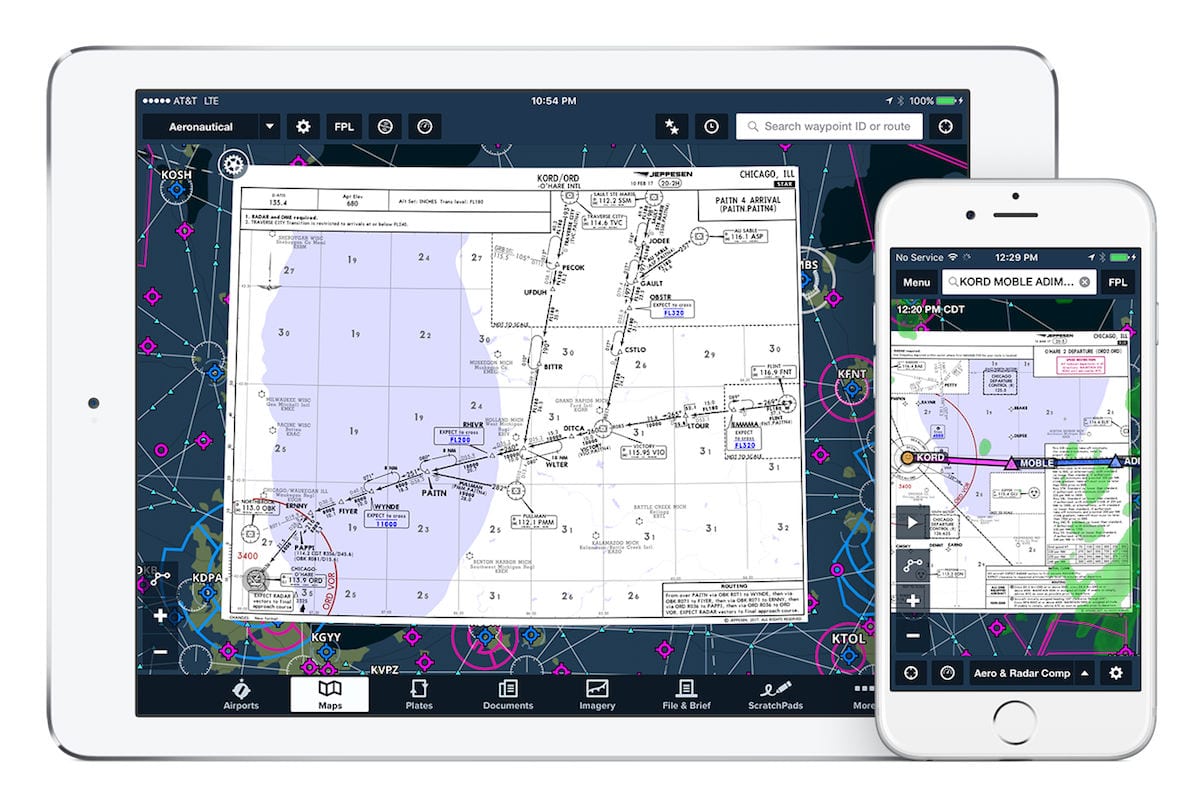 Jepp STAR on ForeFlight