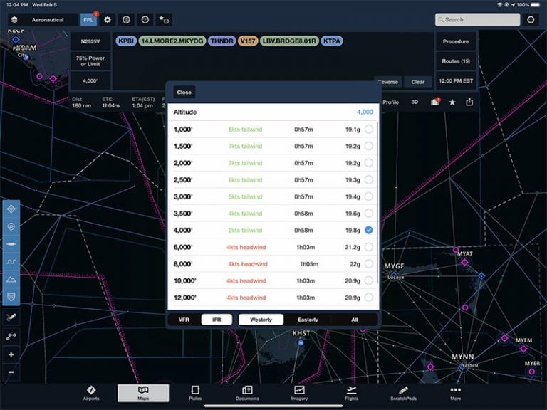 Understanding all the ForeFlight FPL and Edit features - iPad Pilot News