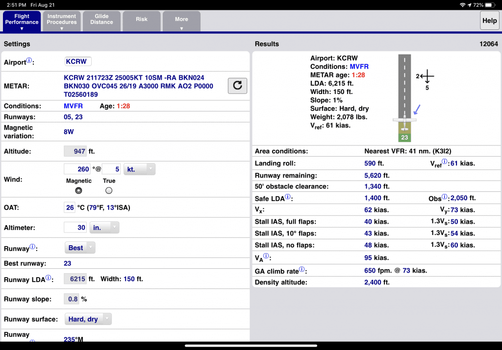Free performance planning app adds new airplane model support : iPad ...