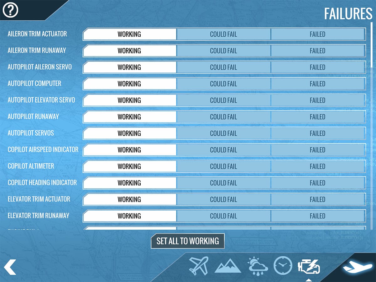 x-plane failures