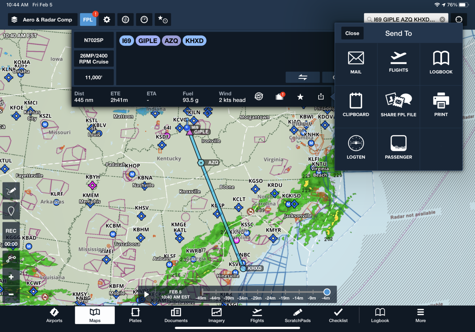 How to file an IFR flight plan in ForeFlight : iPad Pilot News