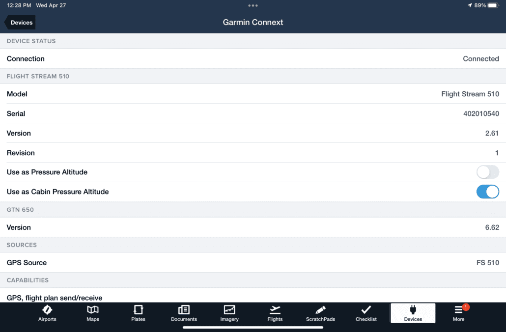 Garmin Flight Stream Flying with ForeFlight and Garmin Flight Stream : iPad Pilot News