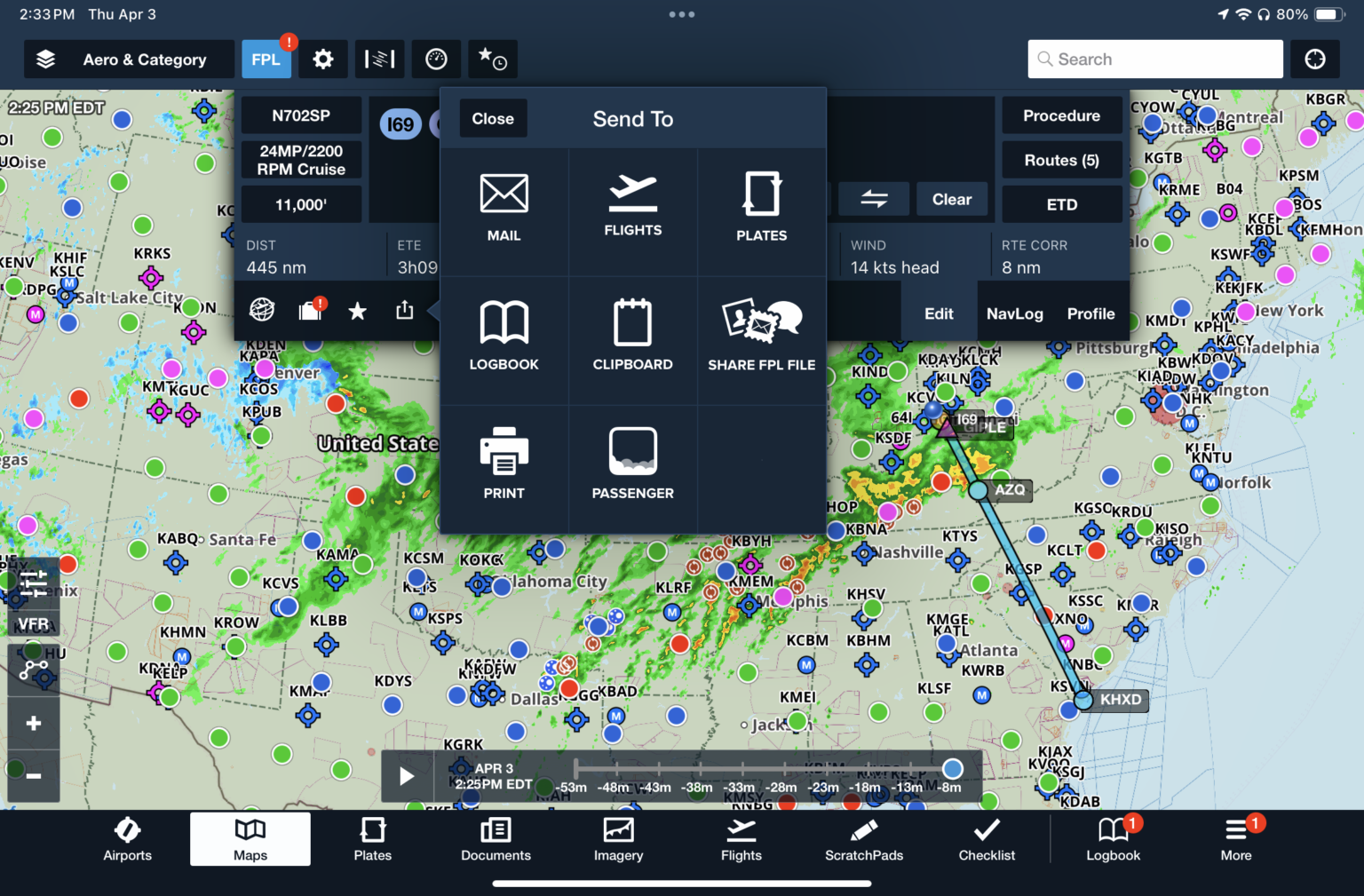 Comprehesive Flight Map How to File an IFR Flight Plan in ForeFlight: A Comprehensive Guide ...