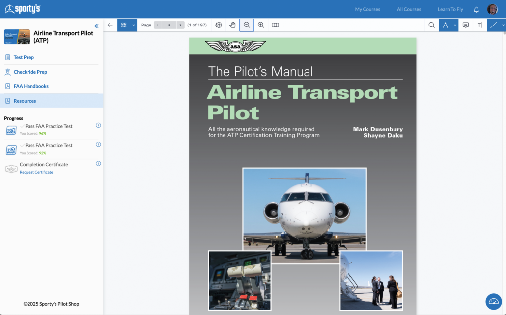airline transport pilot manual