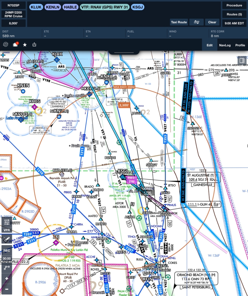 msa altitude