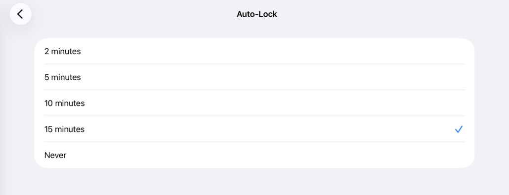 auto lock